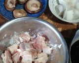 里芋の揚げ団子と鶏の炊き合わせ作り方3写真