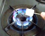 ガスコンロで焼きマシュマロしましょ~♪作り方3写真