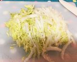 生白菜とジャコのサラダ作り方1写真