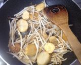 大根ともやしの焦がしバター醤油炒め作り方3写真
