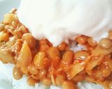 ふわふわ卵白de納豆キムチ丼作り方5写真
