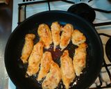 ピリ甘☆鶏むね肉のごまキムチソース作り方5写真