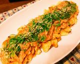 ピリ甘☆鶏むね肉のごまキムチソース作り方7写真