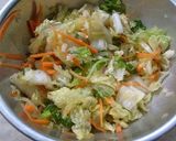 大量消費もおまかせ！白菜のネギ塩サラダ作り方6写真