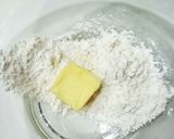 ☆明太子餅ポテトグラタン☆作り方3写真