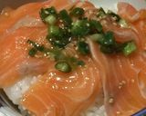 めんつゆで簡単美味❤︎サーモンの漬け丼作り方2写真
