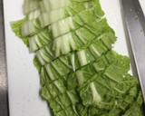 白菜の卵とじ作り方1写真