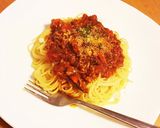 簡単★絶品★カフェ風ミートソースのパスタ作り方4写真