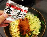 【簡単アレンジ】焼き辛ラーメン♡作り方6写真