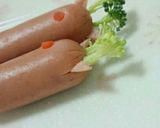 ウインナーでトナカイさん☆作り方4写真