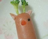 ウインナーでトナカイさん☆作り方5写真