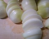 簡単旨！朝食に玉ねぎとじゃが芋のお味噌汁作り方2写真