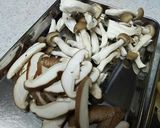 切餅で～チーズ餅巾着きのこあんかけ作り方4写真