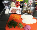 お醤油味で♪簡単お雑煮〜♡作り方1写真