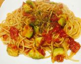 超簡単！アボカドのトマトソースパスタ作り方6写真