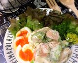 コクまろ★海老とアボカドの卵サラダ作り方1写真