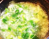 春の七草のとろみスープ〜中華味♡作り方6写真