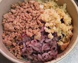 とりそぼろご飯作り方3写真