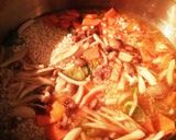 チャーシューと煮汁で！中華おこわ風作り方2写真