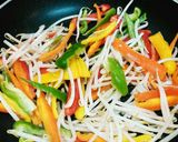 簡単☆豚肉とカラーピーマンの甘酢あんかけ作り方2写真