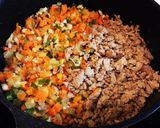 お弁当や作り置きにも♡具沢山ドライカレー作り方4写真