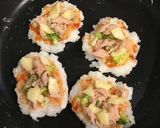 簡単♪離乳食後期〜 ライスピザ作り方2写真