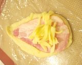 HBで♪朝から焼きたておかずパン作り方9写真
