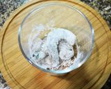 三つ葉と海老の玉子焼き～茶碗蒸し風～作り方2写真