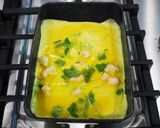 三つ葉と海老の玉子焼き～茶碗蒸し風～作り方7写真