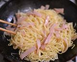 塩焼そばのサラダラップロール作り方2写真