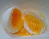 さっぱり関西だしの煮玉子(半熟)作り方1写真