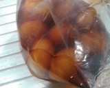 さっぱり関西だしの煮玉子(半熟)作り方3写真
