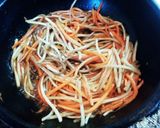 【フライパン】きんぴら牛蒡(常備菜)作り方3写真