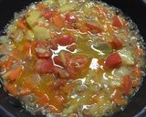 フライパン*お一人様カレー*時短作り方5写真