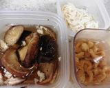 中華風炊き込み味噌おこわ作り方2写真