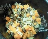中華風炊き込み味噌おこわ作り方5写真