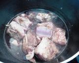 スペアリブの味噌ハニー炊き作り方2写真