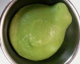 抹茶黒豆リースバゲット☆作り方1写真
