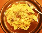 簡単クリームパスタ！きのこクリーム作り方5写真