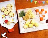 お祝いに♪♪離乳食伊達巻き☆たまご焼き作り方4写真