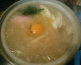 白だし簡単！とろとろお出汁の煮込みうどん作り方10写真