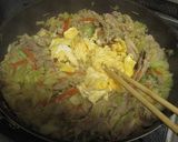 豚玉野菜炒め作り方5写真