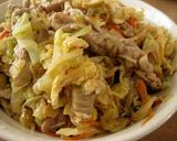 豚玉野菜炒め作り方6写真