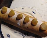 栗のほうじ茶ロール作り方17写真