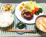 お豆腐入りふわふわハンバーグ作り方18写真