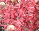 牛丼味で美味！長芋大量消費！牛肉長芋焼き作り方7写真