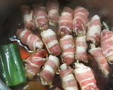 ぐるぐる巻き豚の角煮風　作り方2写真