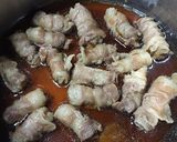 ぐるぐる巻き豚の角煮風　作り方3写真