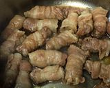 ぐるぐる巻き豚の角煮風　作り方5写真
