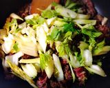 牛肉とセロリのオイスターソース炒め作り方5写真